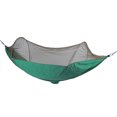 thumbnail image 3 of Hamaca de campamento hamaca portátil integrada columpios hamaca al aire libre una sola hamaca doble interior verde oscuro, 3 of 10