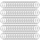 thumbnail image 1 of 500 piezas de mini anillo redondo de metal dividido plano, anillos de metal con bucles dobles, conectores de anillos de metal pequeños, para joyería, collares, pulseras, pendientes, manualidades,, 1 of 5