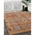 thumbnail image 3 of Ahgly Company Machine Washable Indoor Rectangle Industrial Modern Camel Brown Area Rugs, 6' x 9', 3 of 7