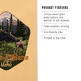 thumbnail image 3 of Coeur d'Alene, Idaho, Moose and Calf, Contour Birch Wood Wall Sign (6x9 Rustic Home Decor, Ready to Hang Art), 3 of 5