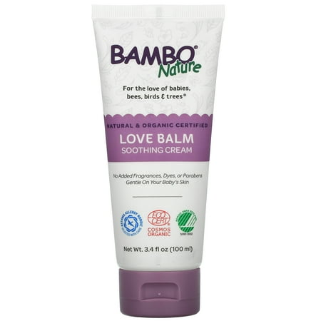 UPC: 0850317008646 | Bambo Nature Love Balm Soothing Cream 3.4 fl oz Tube