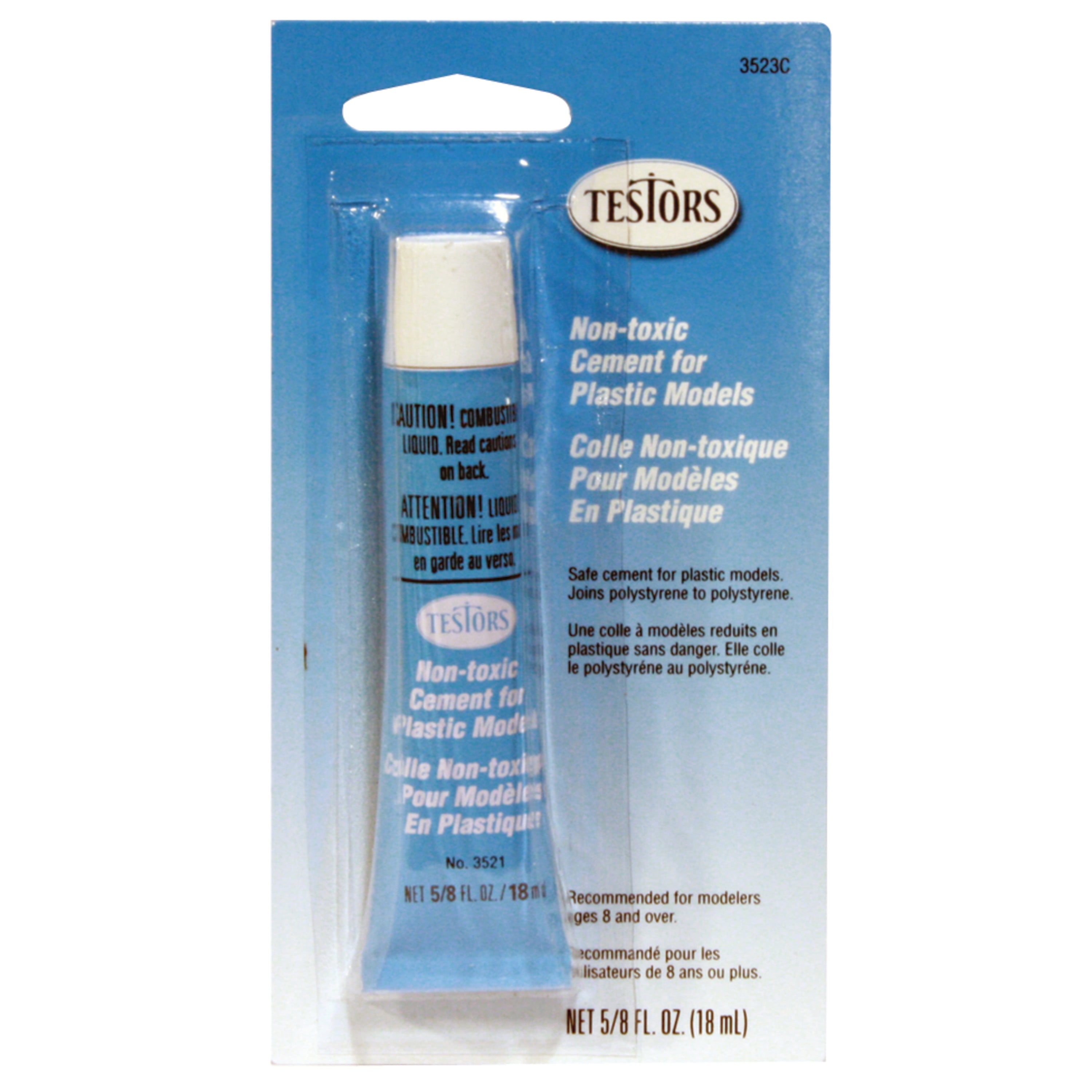 Testors NonToxic Plastic Cement, .625 oz.