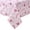 Pink Candy Cane, variant on Decorative Tablecloth, Wrinkle and Stain Resistant, Spillproof Water Repellent, Easy Care Washable Polyester Fabric for Dining, Kitchen, Holiday and Party, 60" x 84", Christmas Floral