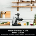 Ninja Pro Cold Press Juicer, Powerful Fruit & Vegetable Juice Maker
