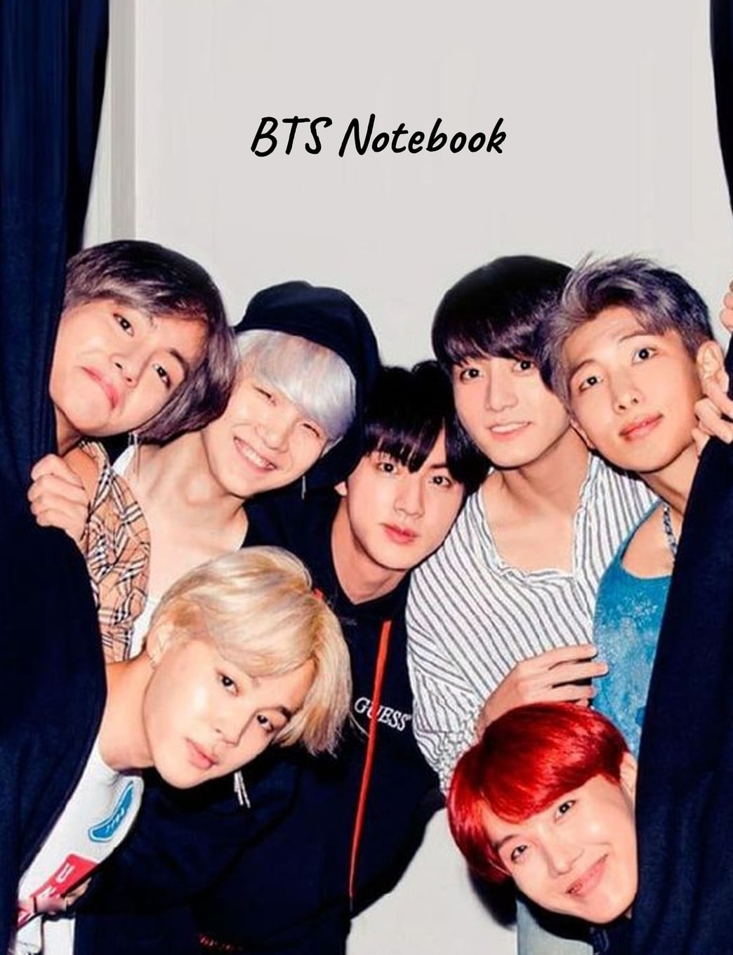 BTS Notebook 150 Page 7.44" x 9.69 Notebook (Paperback)