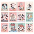 thumbnail image 1 of Decoración de pared con estampado de pelucas gigantes de Mickey y Minnie de Disney, juego de 12, 1 of 7