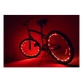 Wheel Brightz LED Bicycle Wheel Accessory Light, Red, for 1 Wheel