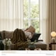 thumbnail image 3 of Juego de cortinas Jinchan de lino beige, 213 cm de longitud, 2 paneles, 3 of 7