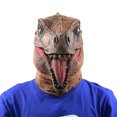 thumbnail image 1 of Máscara 3D de resina para cosplay de dinosaurio, dinosaurio, Parque Jurásico, 1 of 4