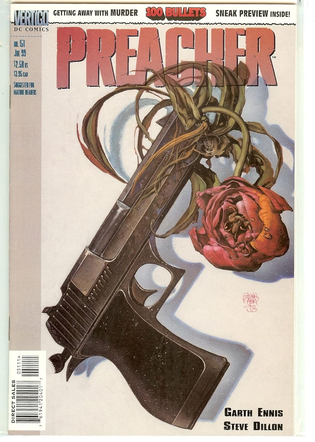Preacher Garth Ennis NM #51