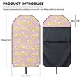 thumbnail image 7 of Chririnla Sweat Carseat Protector with Boiled Egg Pattern, Plush Microfiber Seat Cover for Trucks Vans and Drivers, Washable Portable Car Seat Protector, 7 of 7