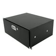 thumbnail image 2 of 19" DJ Drawer Equipment 4U Steel Cabinet with Keys, Black, 2 of 8