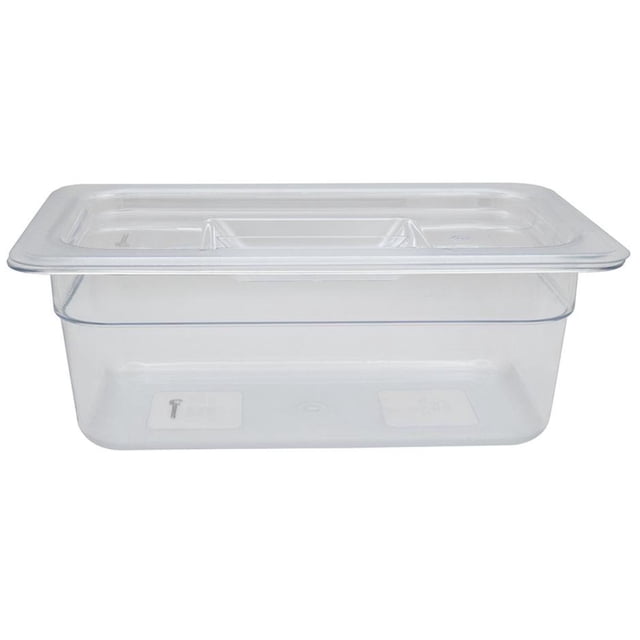 Inserto de Policarbonato 1/4 C Tapa 15 cm. SHORBULL Sin derrames Shorbull Inserto de policarbonato