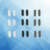 LULULION Replacement Eyeglass Nose Pads Oval Height Adjustment Practical for Daily Use 9 Pairs