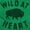Irish Green, variant on Wild At Heart Buffalo Inspirational Zip Up Hoodie Men's Women's Brisco Brands X