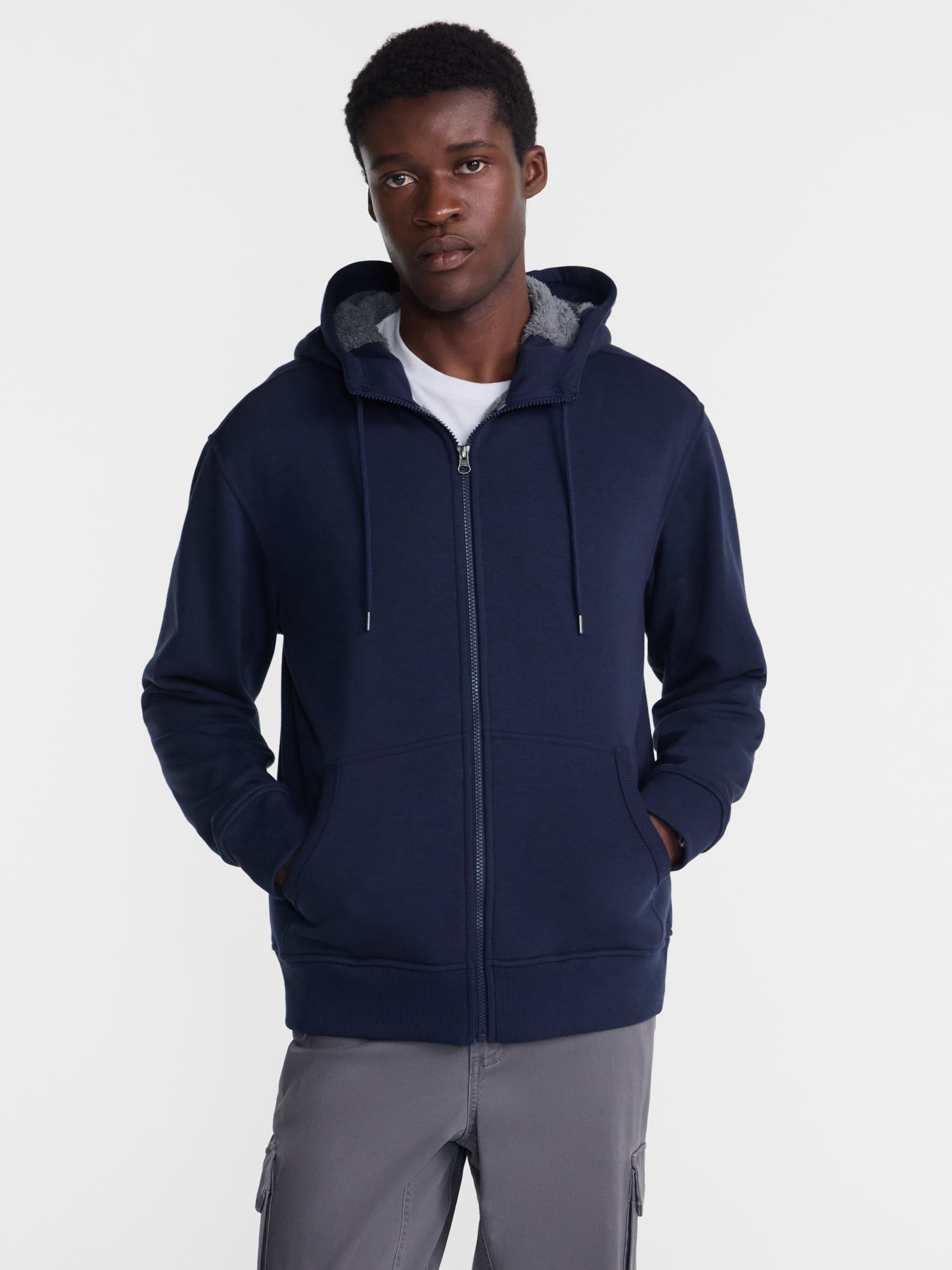 George Men's and Big Men's High Pile Fleece Hoodie, Sizes S-4XLT
