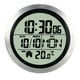 thumbnail image 5 of Reloj de pared digital para baño de 14,6 cm con ventosa, reloj de cocina, calendario mensual. Marco de aluminio, 5 of 9