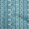 thumbnail image 1 of oneOone Cotton Poplin Teal Blue Fabric Block Print Sewing Craft Projects Fabric Prints By Yard 56 Inch Wide, 1 of 4