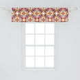 thumbnail image 2 of Ambesonne Abstract Valance Pack of 2, Retro Modern Vibrant, 54"X12", Multicolor, 2 of 2