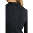 thumbnail image 4 of Craft Active Intensity Long Sleeve Crew Neck Top - Black/Asphalt, Women's, Small, 4 of 6
