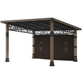 thumbnail image 2 of 12FT.X 14FT.Outdoor Wooden Gazebo With Sloping Roof, 2 of 6