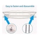 thumbnail image 4 of 2-Pack Universal Pool Ladder Steps Replacement, 18 Inch Heavy-Duty Molded Plastic Swimming Pool Lad v, 4 of 5