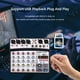 thumbnail image 4 of BMG-06D Mezclador de audio compatible con Bluetooth de 6 canales 16 DSP (enchufe negro de la UE) Hugtrwg Nuevos Originales, 4 of 6