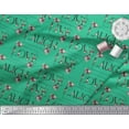 thumbnail image 3 of Soimoi Cotton Duck Fabric Floral Love Text Print Fabric by Yard 42 Inch Wide, 3 of 3