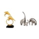 thumbnail image 1 of Figura de delfín,Colección de adornos de escritorio con figuras de delfines,Estatua de elefante,Estatuas de elefantes de cerámica,figuras de elefantes,decoración,Decoración del hogar, 1 of 8