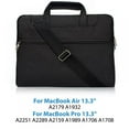 thumbnail image 2 of MesaSe Laptop Shoulder Bag Compatible with 13-13.3 inch MacBook Pro  MacBook Air  Notebook Computer  Flapover Briefcase Sleeve Case, 2 of 7