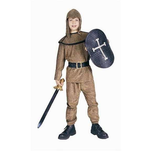 Gold King Arthur Costume Child-Small