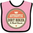 thumbnail image 3 of Inktastic Dirt Biker Vintage Classic Boys or Girls Baby Bib, 3 of 4