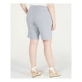 thumbnail image 2 of Tommy Hilfiger Womens Plus Hollywood Knee Length Pinstripe Khaki, Chino Shorts, 2 of 2