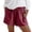 RD1, variant on Cotton Linen Shorts for Women Summer Casual Elastic High Waist Wide Leg Loose Fit Lightweight Beach Shorts with Pockets