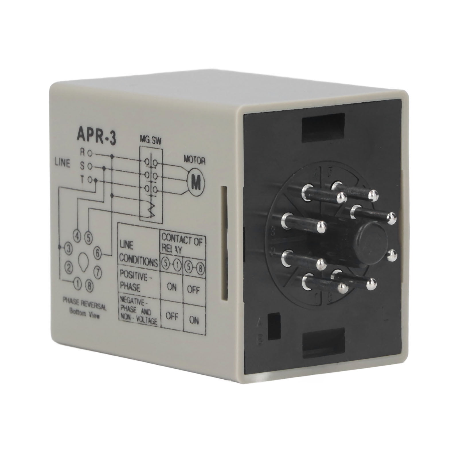 Phase Loss Protection Relays, Conversion Contact Prevent Reversal 8