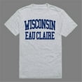 thumbnail image 1 of W Republic Products  Wisconsin Eau Claire Game Day Tee, Heather Grey - Large, 1 of 1
