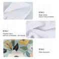 thumbnail image 2 of Yayeee Kitchen Hanging Hand Towels Set of 2 with Loop Bathroom Absorbent Tie Towel, Green Floral Pattern, 2 of 7