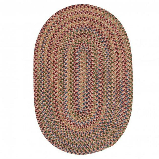 Colonial Mills WY86R042X066 42 x 66 Po Tapis de Zone Ovale Worley&44; Rouge
