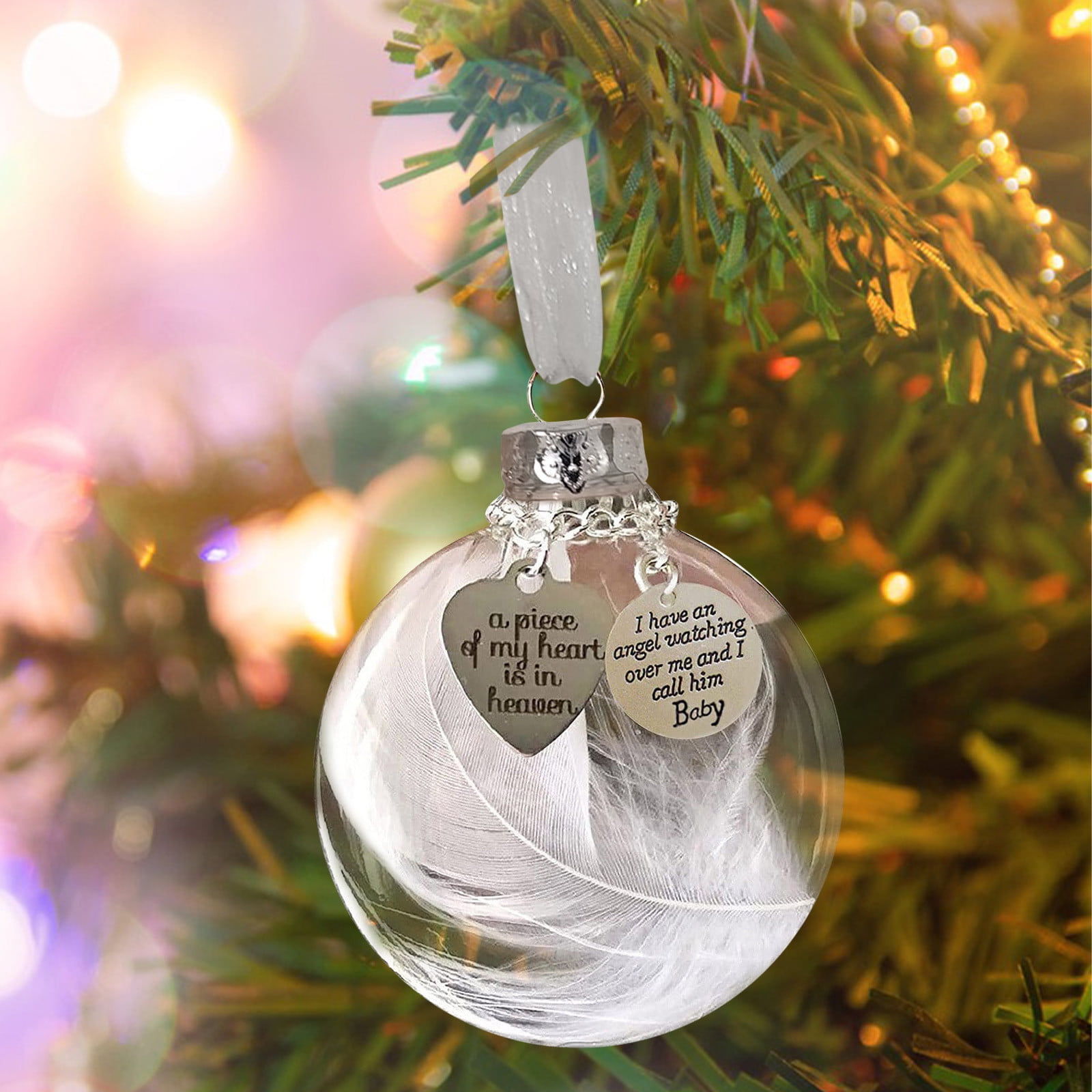 For Mom Memorial Christmas Ornaments DIY Memorial Ornaments