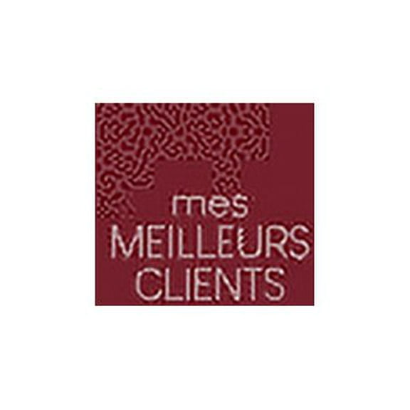 Mes meilleurs clients: Carnet à compléter pour l'enregistrement des conversations avec les (nouveaux) clients - Motif: Rouge (Paperback)