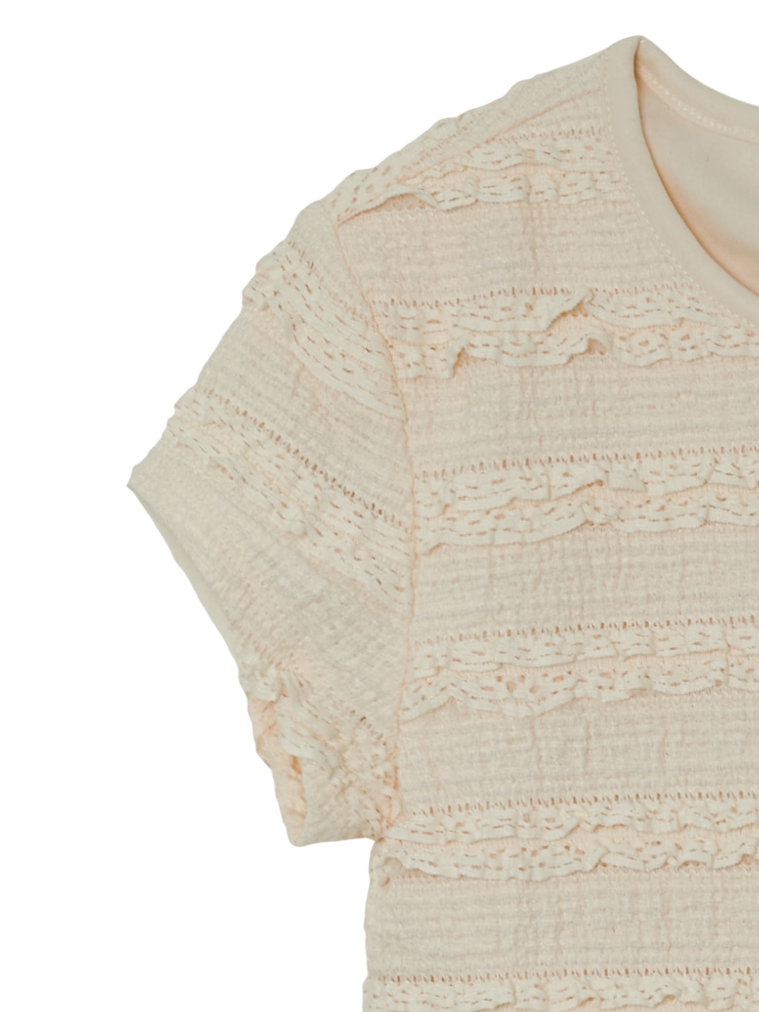 Wonder Nation Girls Spring Trend Top, Sizes 4-18 & Plus