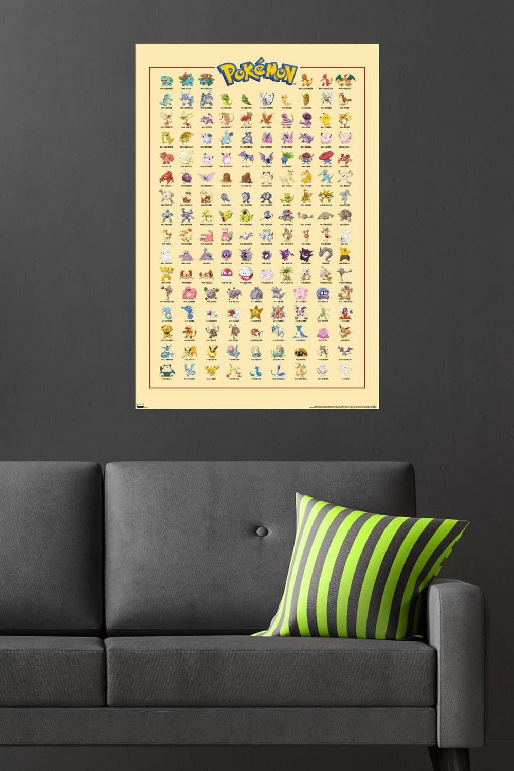 Pokémon - Grille Kanto