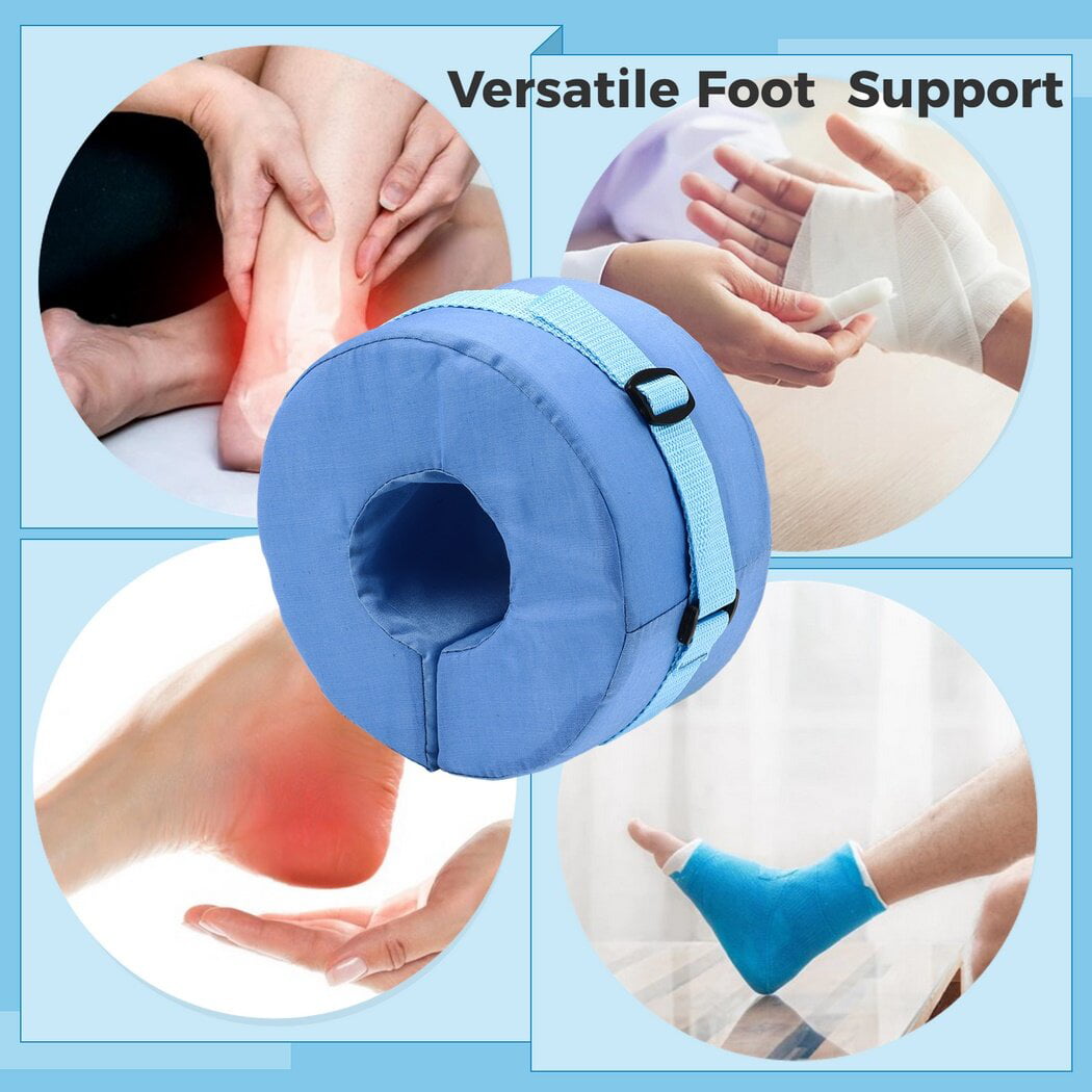 Buy Heel Protectors Cushion Pain Relief Foot Pillow for Pressure Sores Foot  Support Boot Surgery Recovery Supplies for Elderly Bedridden Pressure Ulcer  Cushion Ankle Pillow for Bed, Wheelchairs (1 Pair) Online at