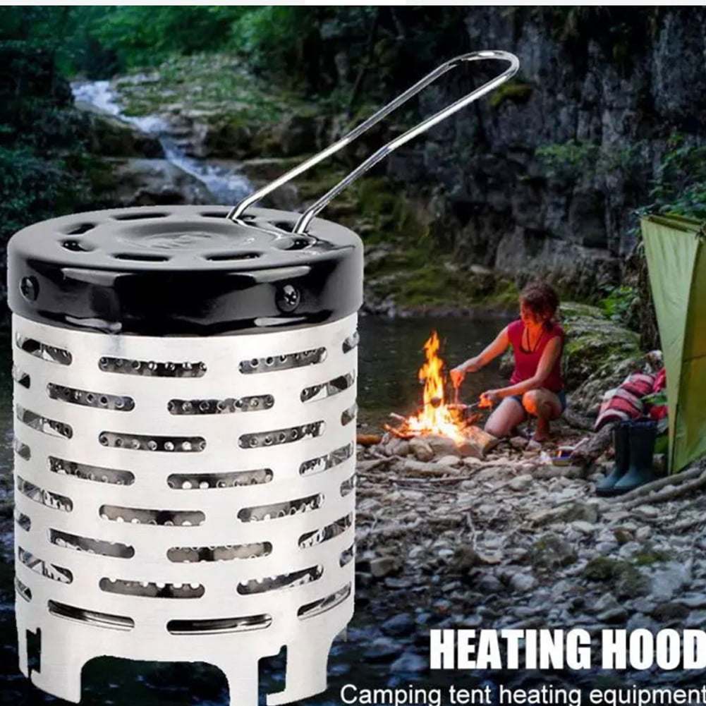 Far Infrared Heating Outdoor Camping BBQ Stove Cover Tent Warm Heater Survive 