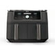 thumbnail image 1 of Ninja DZ401 Foodi - Freidora de aire 6 en 1, capacidad de 10 cuartos (9.5 L) con 2 cestas, con tecnología DualZone, color negro (reacondicionada) AD350CO, 1 of 5