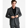 thumbnail image 2 of Calvin Klein Mens Slim fit Suit Jacket Blazer 42 L Dark Grey Solid Stretch, 2 of 2