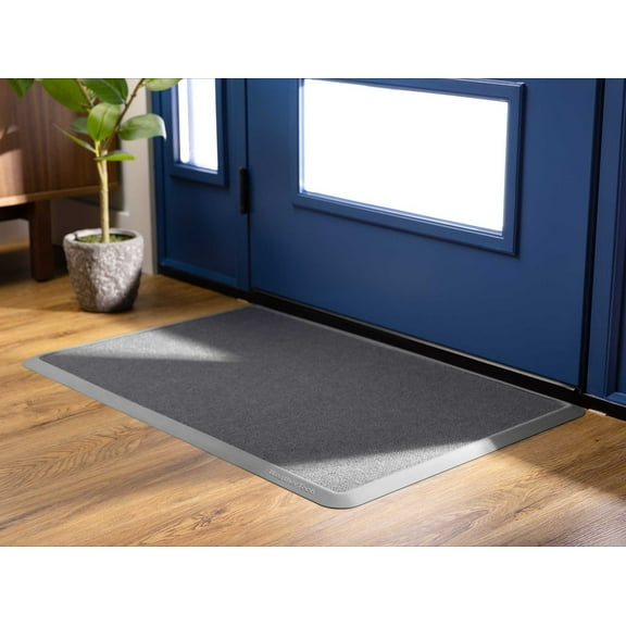 WeatherTech CarpetMat - Indoor entryway doormat for Home and Business (24" x 36", Grey)