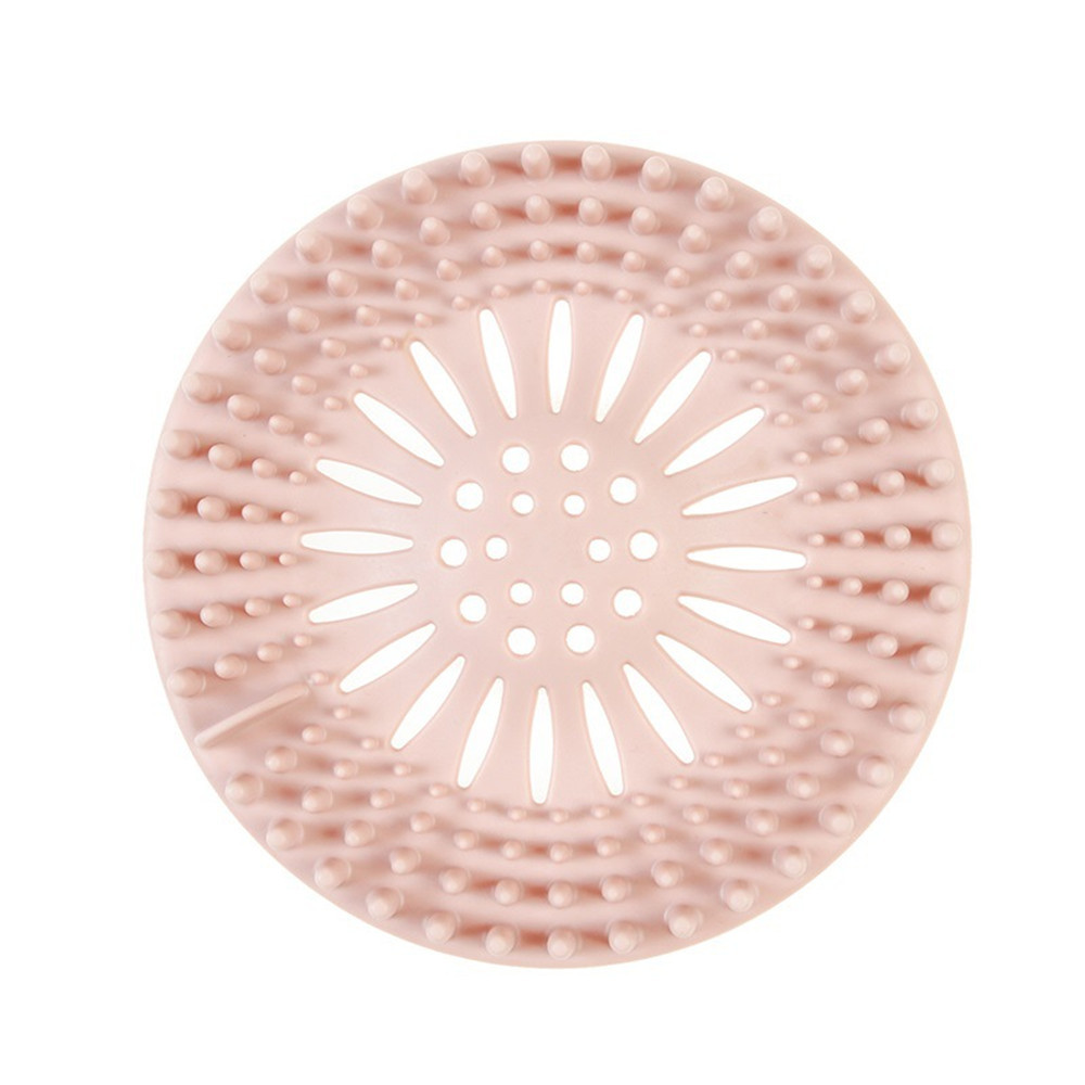 Shower Drain Covers Hair Catcher Hair Stopper Rubber Sink Strainer Drain Cover
