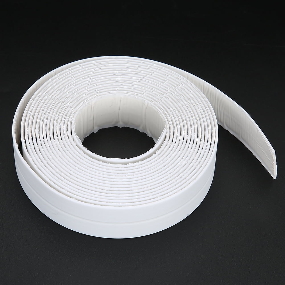 Tebru Gaps Tape,22mm White PE Kitchen Bathroom Gaps Waterproof Sealing