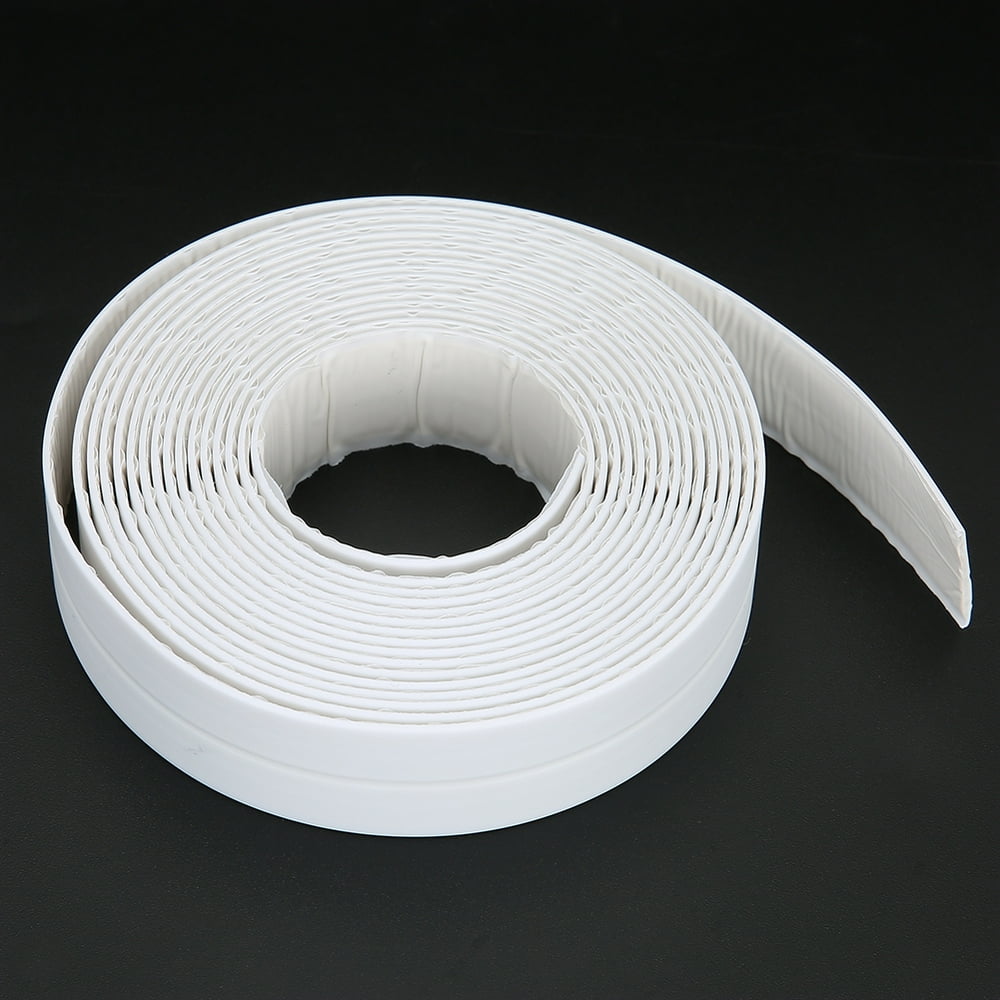 Tebru Gaps Tape,22mm White PE Kitchen Bathroom Gaps Waterproof Sealing